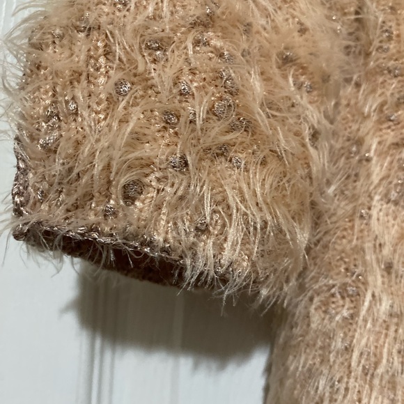 Chico’s Luxurious Fuzzy Sweater, has shimmer! - Picture 5 of 13